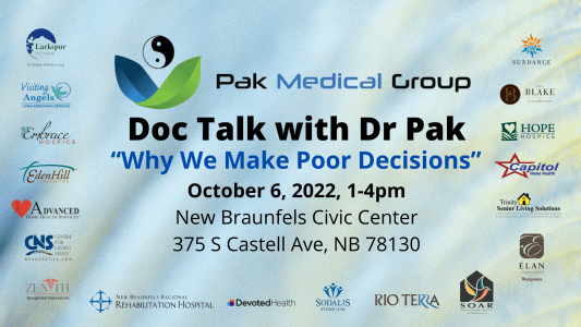 Doc Talk with Dr. David Pak 2022